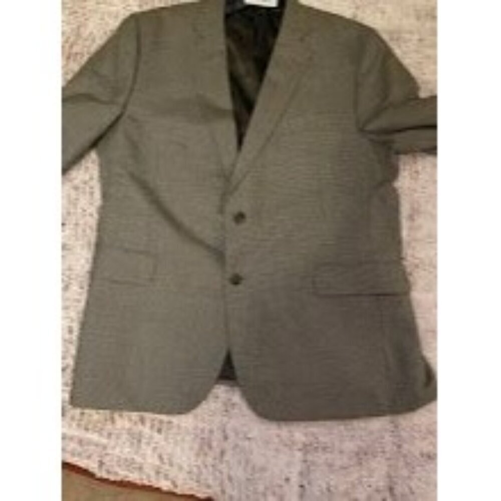 Stafford‎ Mens Classic Fit WOOL BLEND 2 BUTTON  Jacket Size 46 Regular